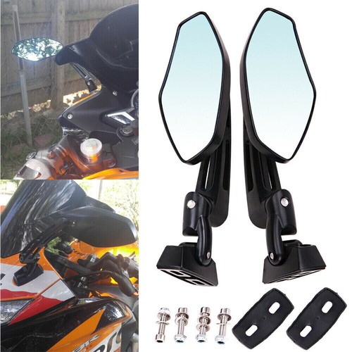 Black motorcycle review side - black,